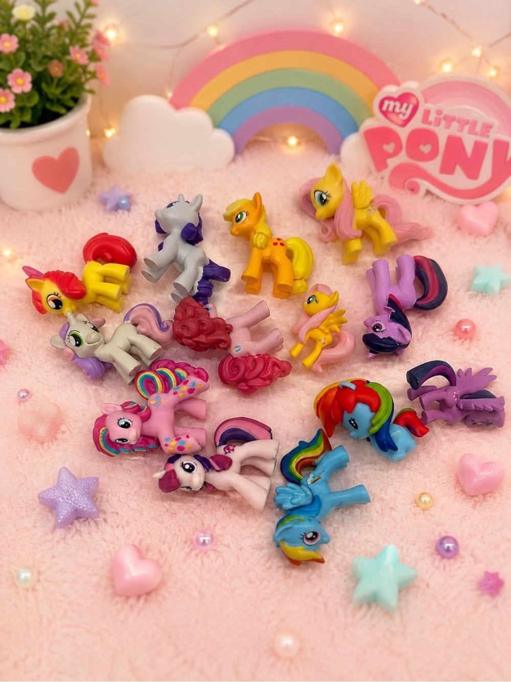 My Little Pony Friendship Is Magic Mini Figures Lot 13 Hasbro 2010 G4 Toys Set